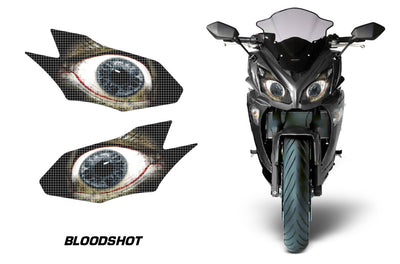 Kawasaki Ninja 650R Headlight Graphics (2012-2014)