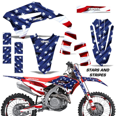 Stars & Stripes shown with number plate area covered