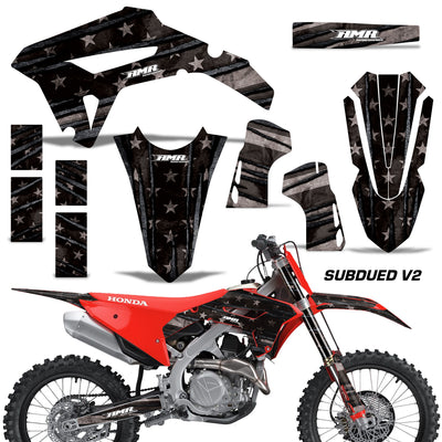 Subdued V2 - NO COLOR OPTION shown with no number plate coverage