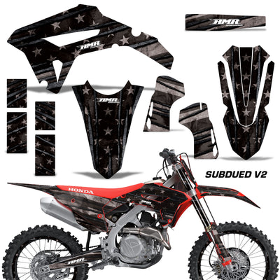 Subdued V2 - NO COLOR OPTION shown with number plate coverage