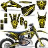 Nightwolf - Yellow Design / Shown with Number Plate (Note: Number plate is additional)