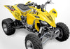 YFZ 450 Joker Graphics - Yellow Background, Black & White Joker