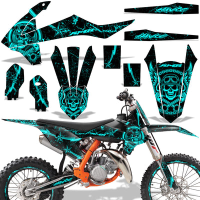 Havoc - TEAL design (shown with number plate area)