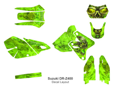 Suzuki DR-Z400 Graphics (2000-2023)