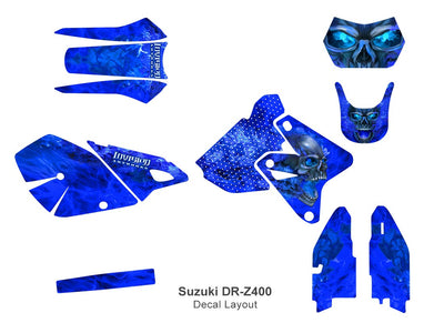 Suzuki DR-Z400 Graphics (2000-2023)