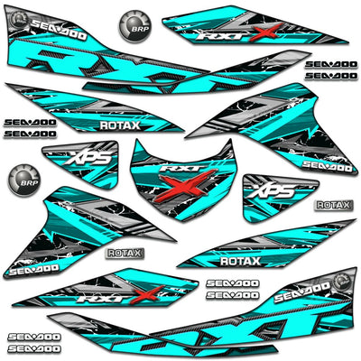 Sea Doo RXT-X-GTX 300 Accent Graphics (2019-2023)