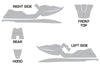 Sea Doo XP Bombardier XP Graphics (1993-1996)