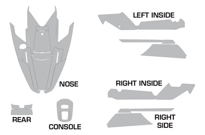 Yamaha Wave Runner 3 Jet Ski Graphic Wrap Kit (1991-1996)