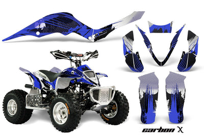 Carbon X - Blue Design ATV Graphics