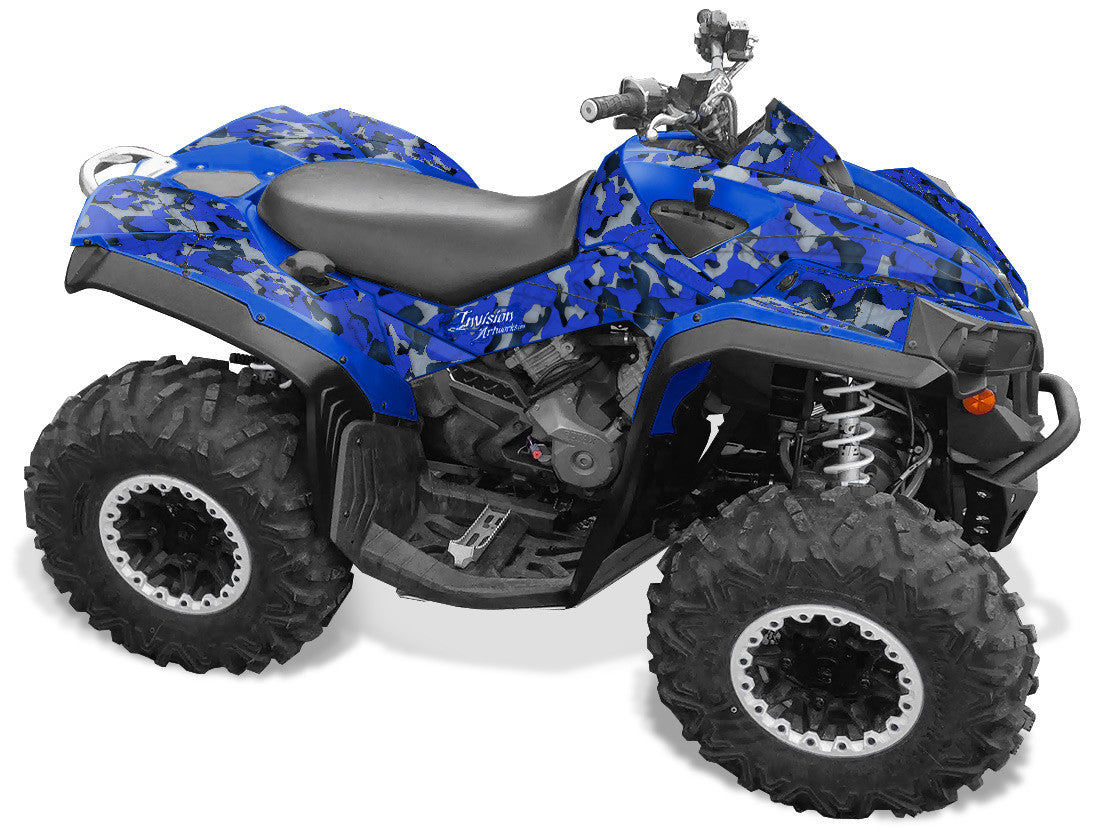Camo - Blue Design