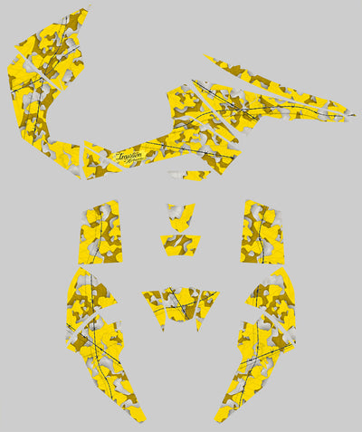 Camo - Yellow Design