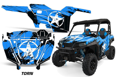 Torn - Blue Design