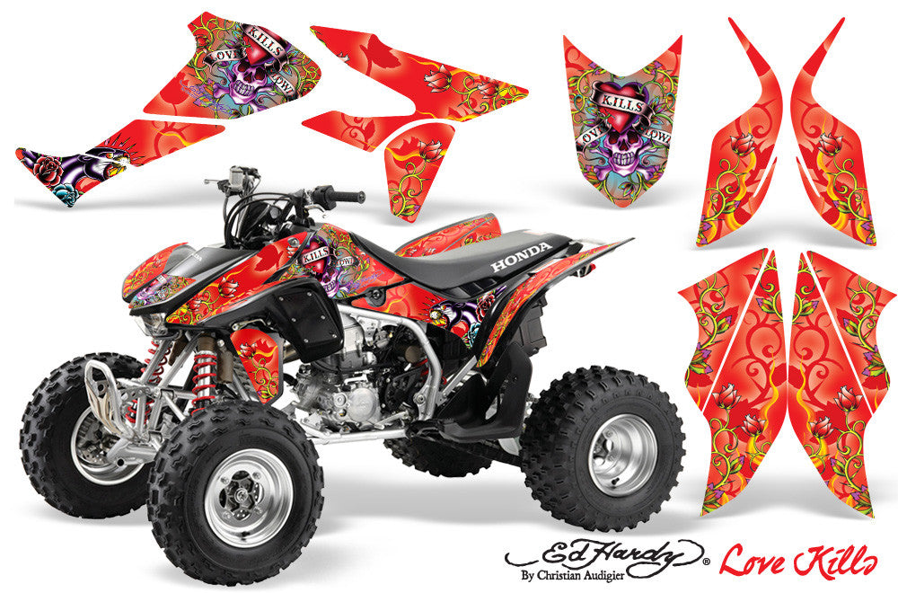 Ed Hardy Love Kills - Red Background