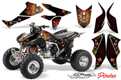 Ed Hardy Pirates - Black Background