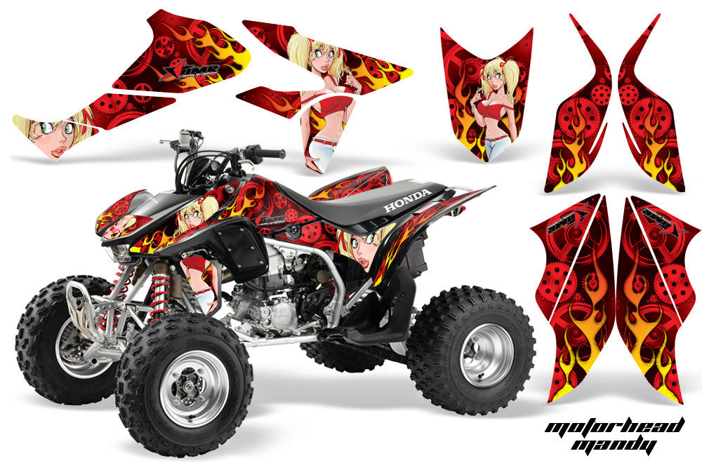 Motorhead Mandy - Red Background