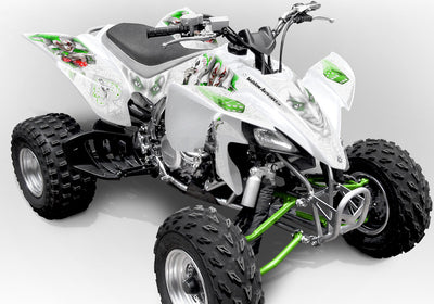 The Joker - White Background, Bright Green & White Joker
