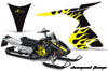 Ski Doo RT Sled Snowmobile Graphic Wrap Kit (2005-2009)