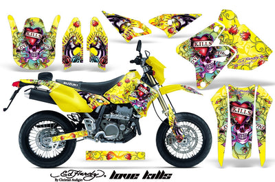 Ed Hardy Love Kills - YELLOW background