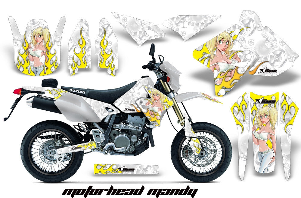 Motorhead Mandy - WHITE background