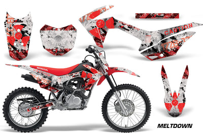 Meltdown - White Background Red Design (2014-2018)
