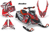 Ski Doo Rev XP Sled Snowmobile Graphic Wrap Kit (2008-2012)