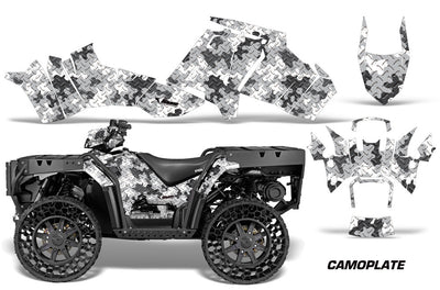 Camo Plate - White Design