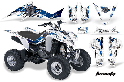 Toxicity - White Background Blue Design