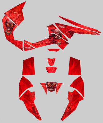Nitro - Red Background, Red Design