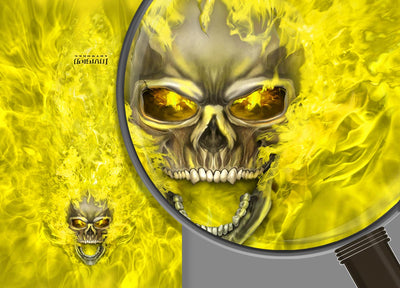 Nitro - Yellow Background Yellow Design