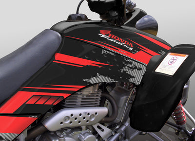 Racer X - Black Background Black Design