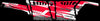 Racer X - Red Background White Design - Pro Armor Side View
