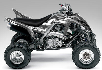 Racer-X - Grey Background, White Design