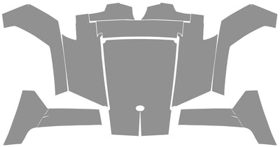 2008-2010 RZR 800 Decal Layout
