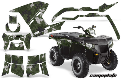 Camo Plate - Army Green Design