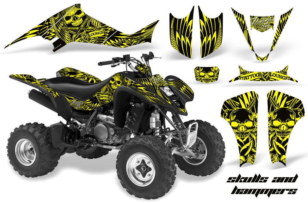 Skulls & Hammers - Yellow Design