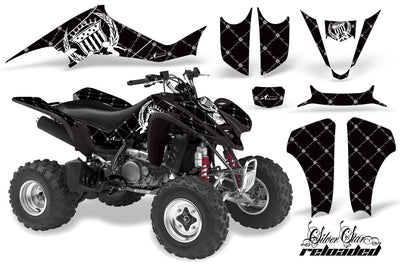 Reloaded - Black Background White Design