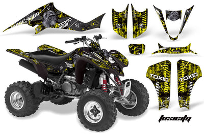 Toxicity - Black Background Yellow Design