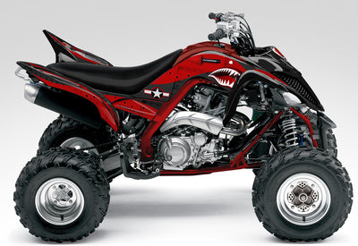 War Machine - Black Background Red Design