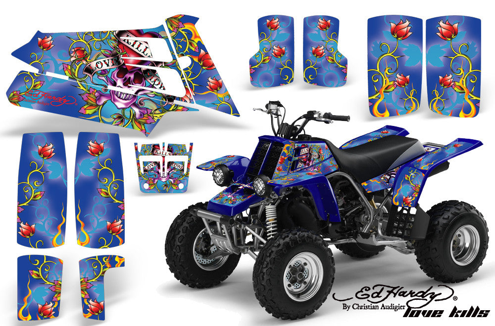 Ed Hardy Love Kills - Blue Background