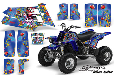 Ed Hardy Love Kills - Blue Background