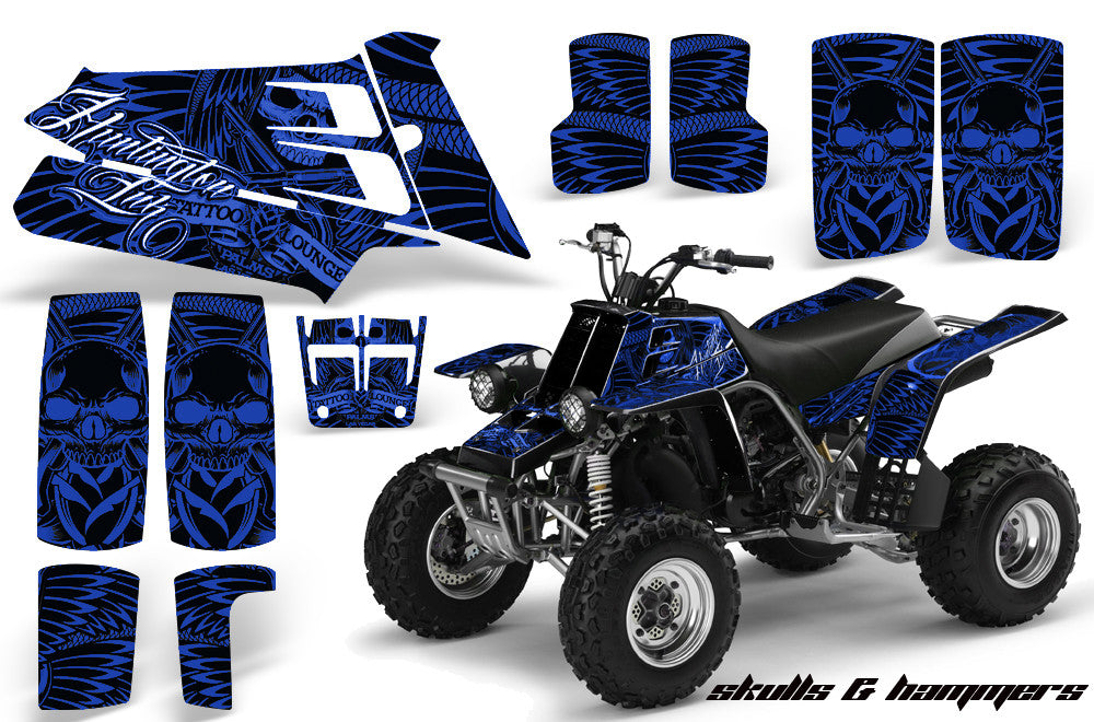 Skulls & Hammers - Blue Design