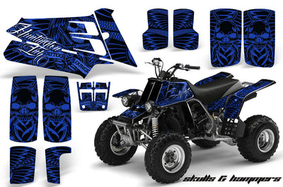 Skulls & Hammers - Blue Design