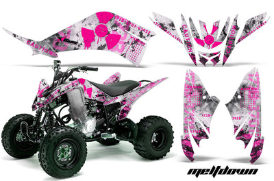 Meltdown - White Background Pink Design
