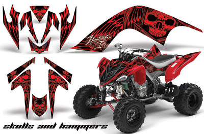 Skulls & Hammers Red Design