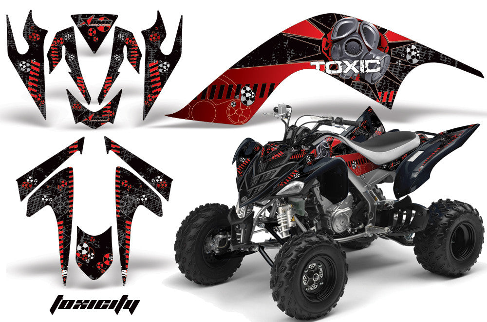 Red Background Black Design