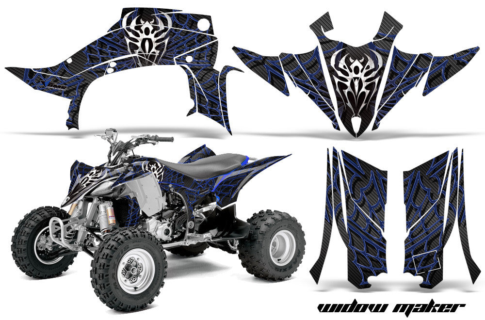 Widow Maker - Black Background Blue Design (2014-2025)
