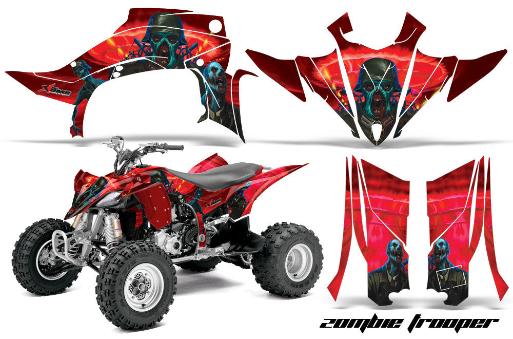 Zombie Trooper - Red Background (2014-2025)