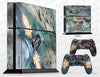 Sony PlayStation 4 Graphics - Console Skin with 2 Controller Skins - Zombie Skies