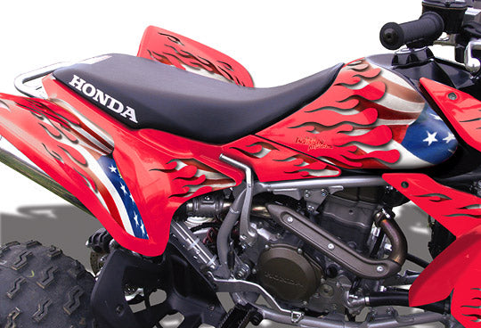 Honda Trx 450r Graphics Invision Artworks Powersports Graphics