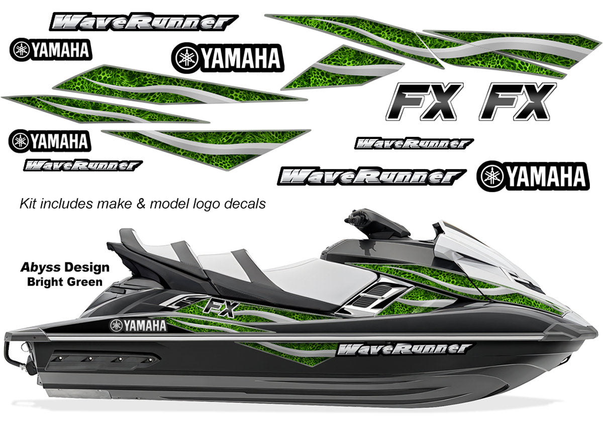 Yamaha WaveRunner FX HO Accent Graphics (2012-2018) - Abyss